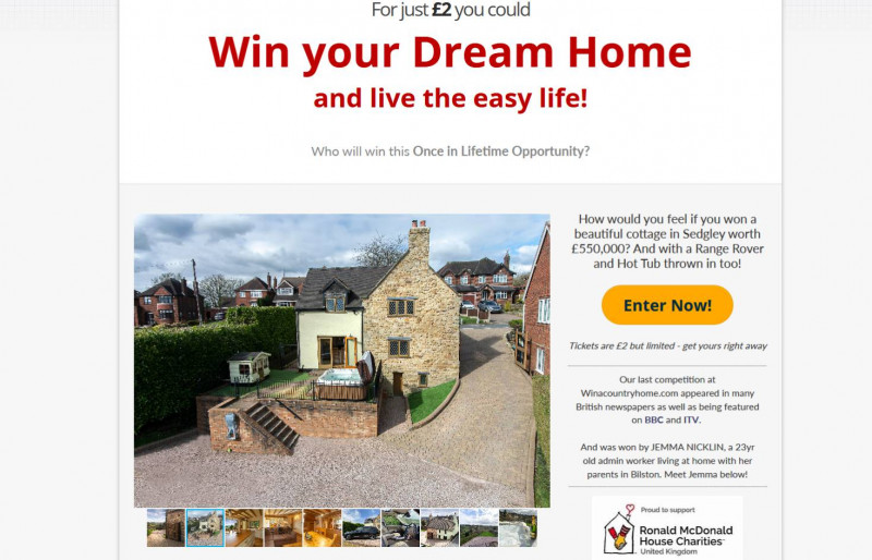 Win a Modern Luxury Eco House in Market Bosworth