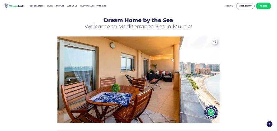 Win a Spanish Apartment with Stunning Sea Views Near Murcia