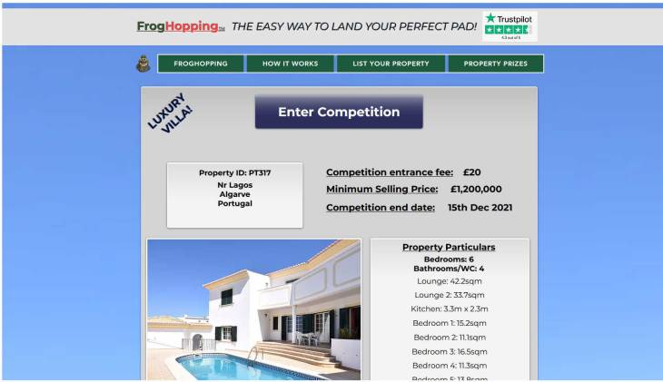Win a Villa in the Algarve with Swimming Pool and Sea Views