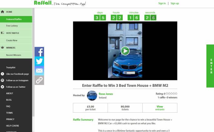 Win a Townhouse with Three Bedrooms in Waterford Ireland