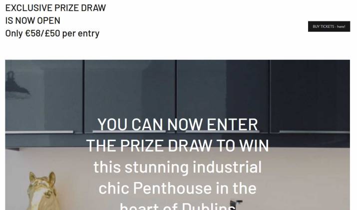 Win a Large Penthouse in Dublin's Trendy Dockalnds Area
